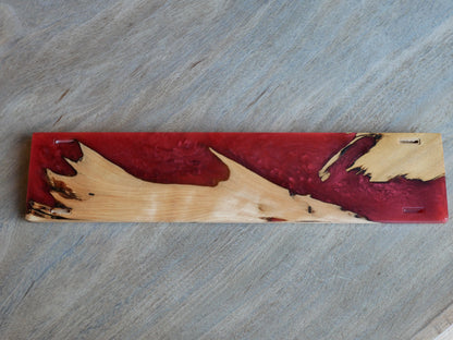 [In-Stock] Wood & Epoxy Resin Wrist Rest (Standalone)