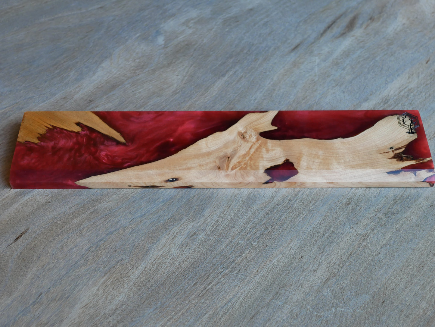 [In-Stock] Wood & Epoxy Resin Wrist Rest (Standalone) (USD$270)