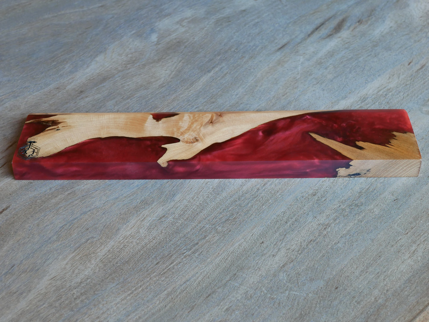 [In-Stock] Wood & Epoxy Resin Wrist Rest (Standalone) (USD$270)