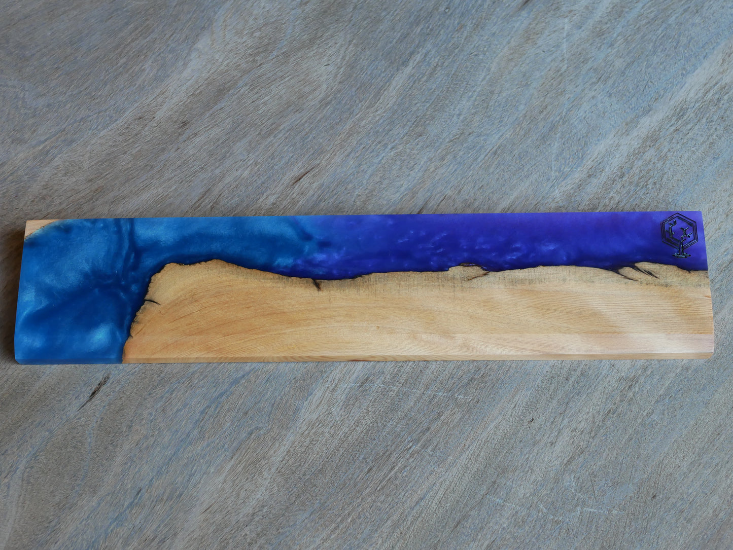 [In-Stock] Wood & Epoxy Resin Wrist Rest (Standalone) (USD$270)