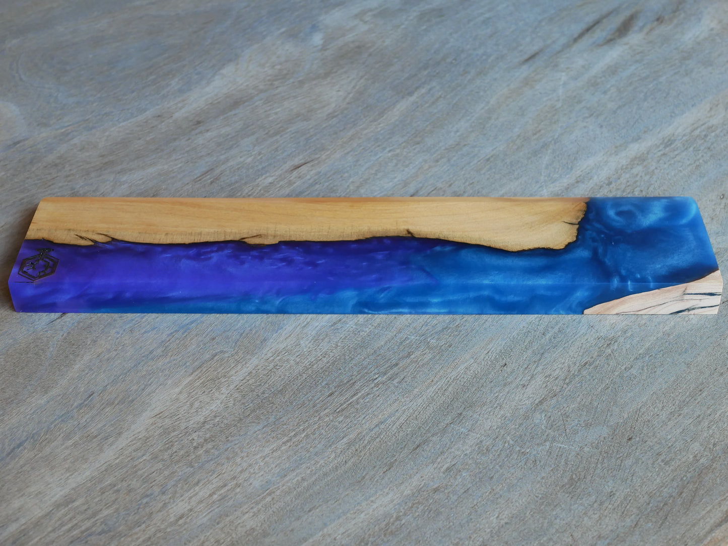 [In-Stock] Wood & Epoxy Resin Wrist Rest (Standalone) (USD$270)