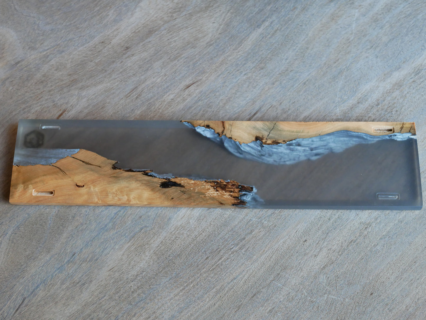 [In-Stock] Wood & Epoxy Resin Wrist Rest (Standalone) (USD$270)