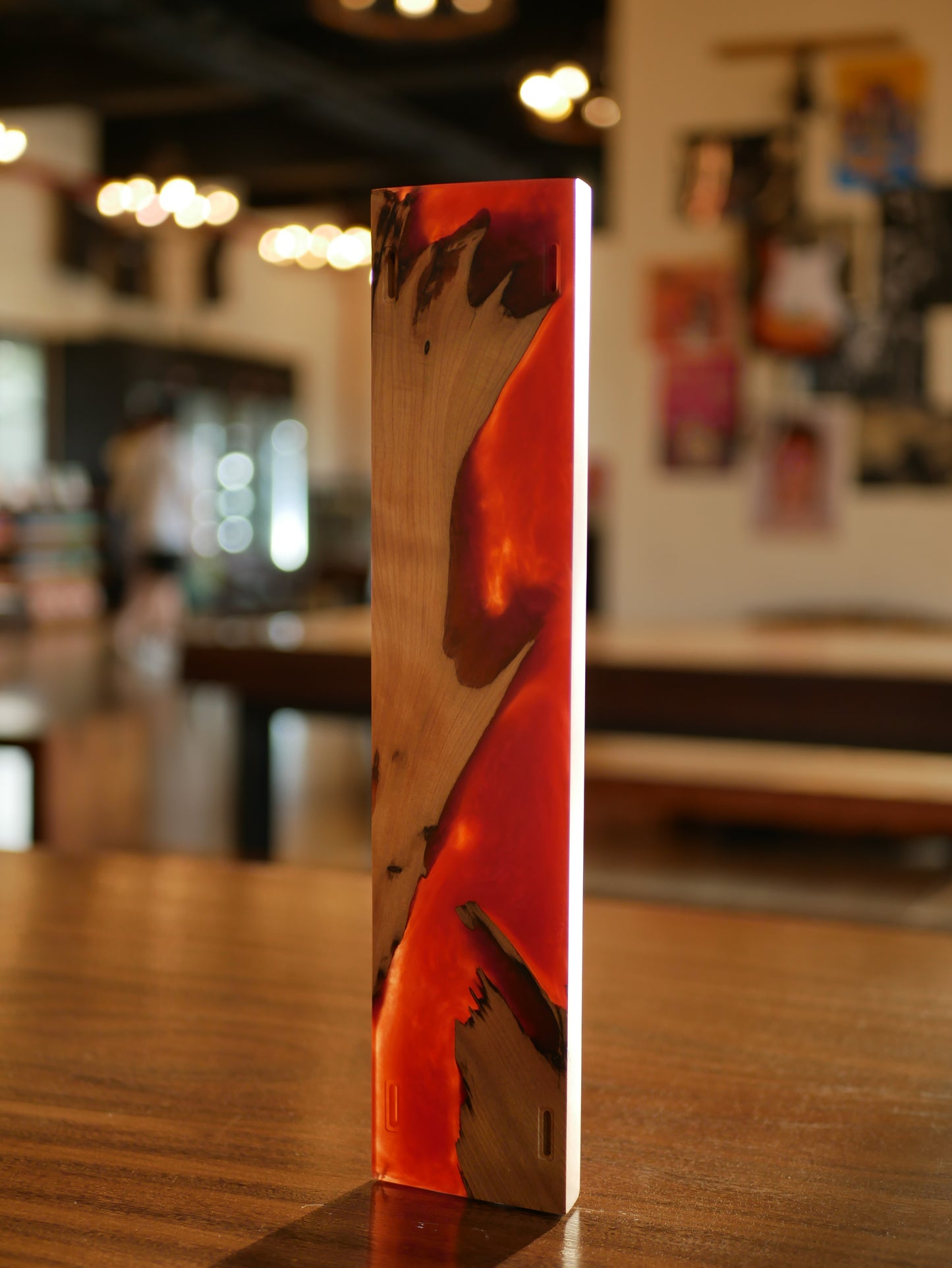 [In-Stock] Wood & Epoxy Resin Wrist Rest (Standalone) (USD$270)
