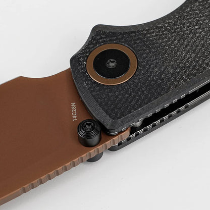 Porcupine - Top Liner Lock (2.99" 14C28N Blade & Micarta Handle) - A2610